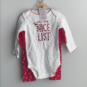 CARTERs Xmas tutu set